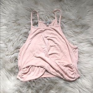 Pink crop